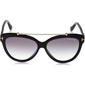 Tom Ford Women's Livia Cateye sunglasses ft0518 black